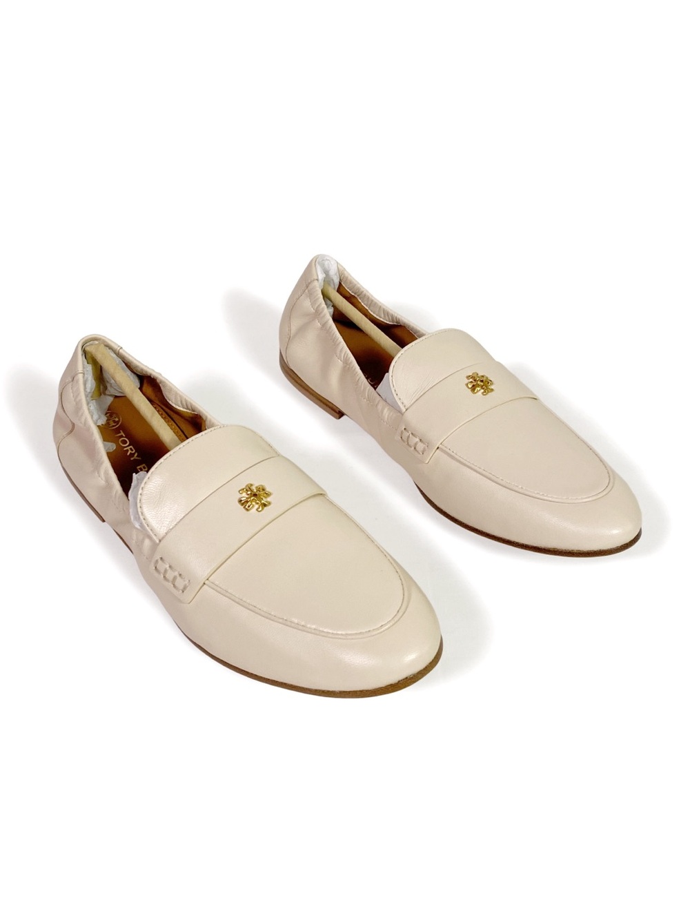 Tory Burch Ballet Loafers Cream